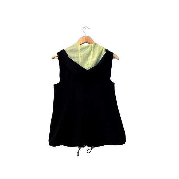 Chico's Zenergy Hooded Black Zip Up Vest - Picture 6 of 12